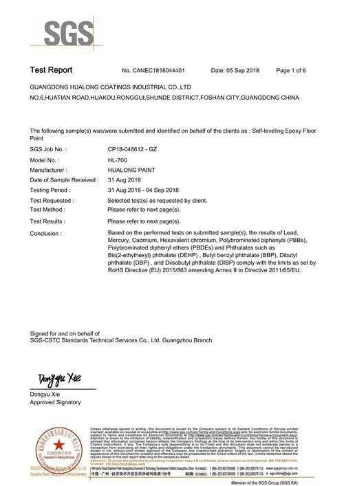 SGS Verified Safety & Eco-Friendly