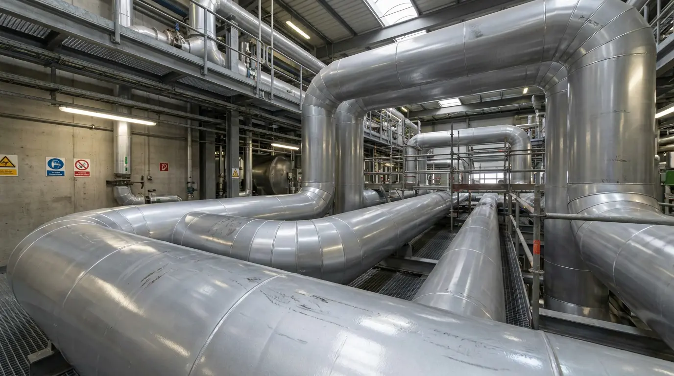 Corrosion-resistant metallic paint for chemical plant pipelines