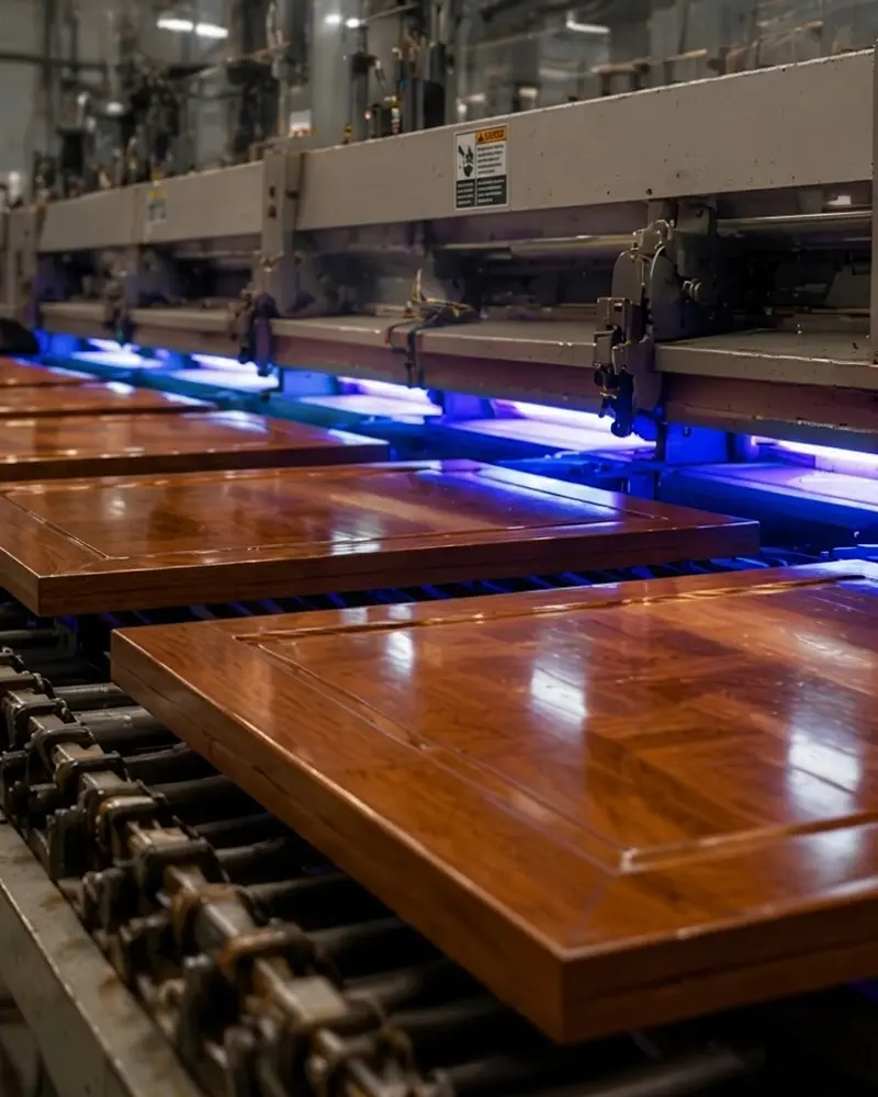 UV Wood Coating Spraying Workshop