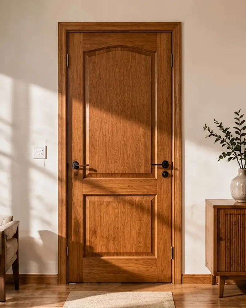 wood door