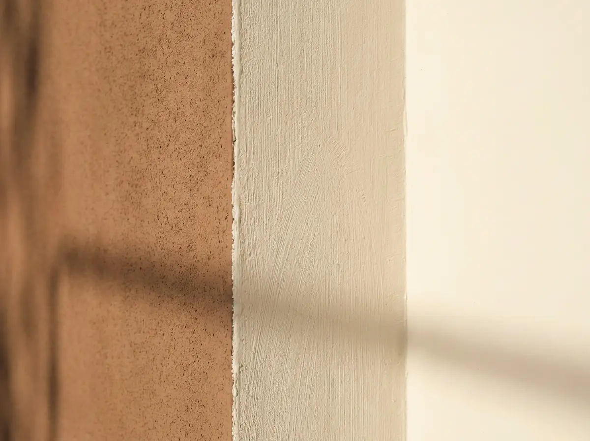 Small case studies of interior and exterior wall paints