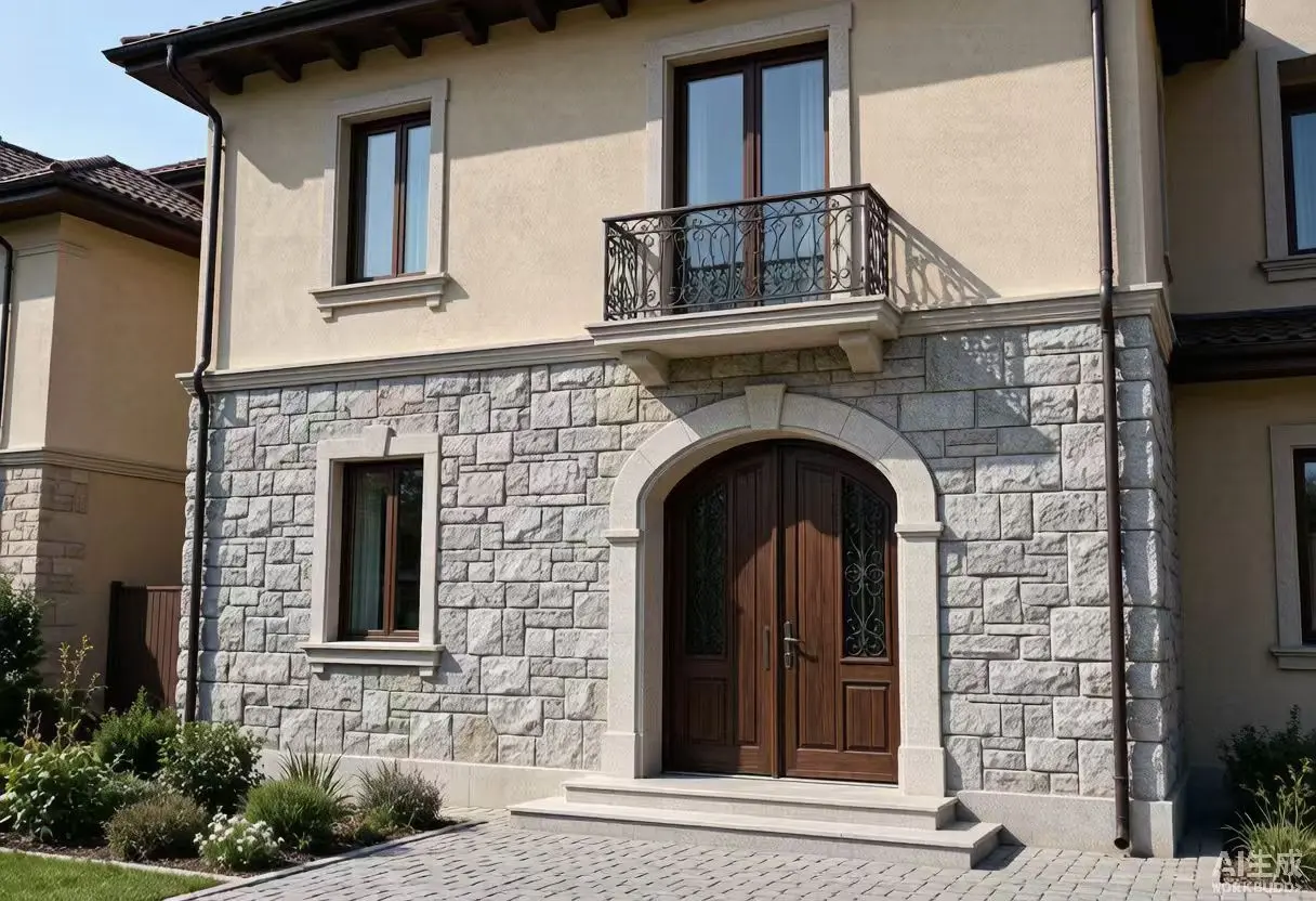 Exterior latex paint